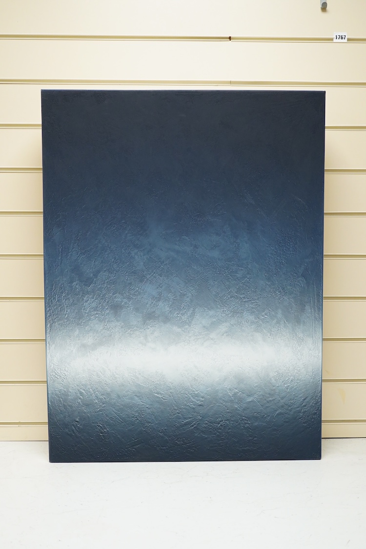 Mark Paul Perry, 'London - England So Sacred', signed and dated 2009 verso, oil and acrylic on linen, unframed, 80 x 60cm
